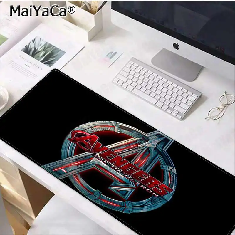 Lock Edge 30x80cm MaiYaCa дизайн Мстители Халк Блокировка края коврик для мыши игра большой коврик для мыши клавиатуры коврик - Цвет: Lock Edge 30x80cm