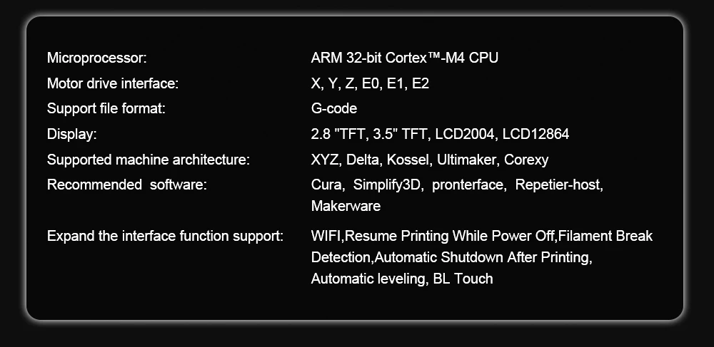 RAMPS 1.4, A4988, TMC2208, Uart TMC2130, TMC2209, Mini e3