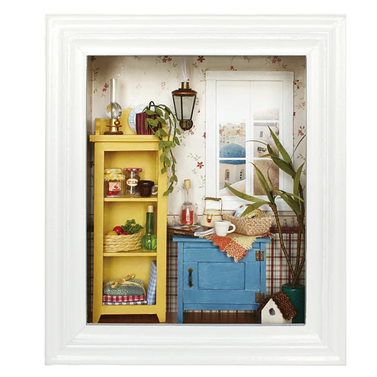 

Warm the Dawn DIY Hut Handmade Assembled Toys Room Creative Birthday Gift for a Girlfriend