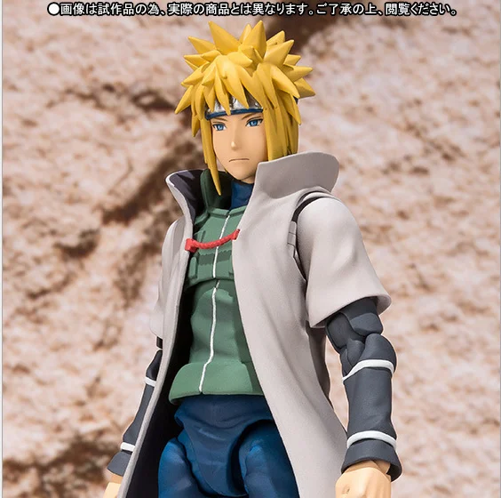 Аниме Naruto Shippuden Namikaze Minato фигурка shf Minato Namikaze фигурка ПВХ Коллекционная модель игрушки кукла подарок 14 см