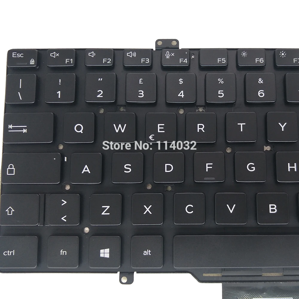 Italiano Teclado Italiano para Dell Latitude 5400 5401 5410 5411 7400 7410 7402 3400 Italiano Notebook pc 0nv3 Nhmv3 - Imagem 6