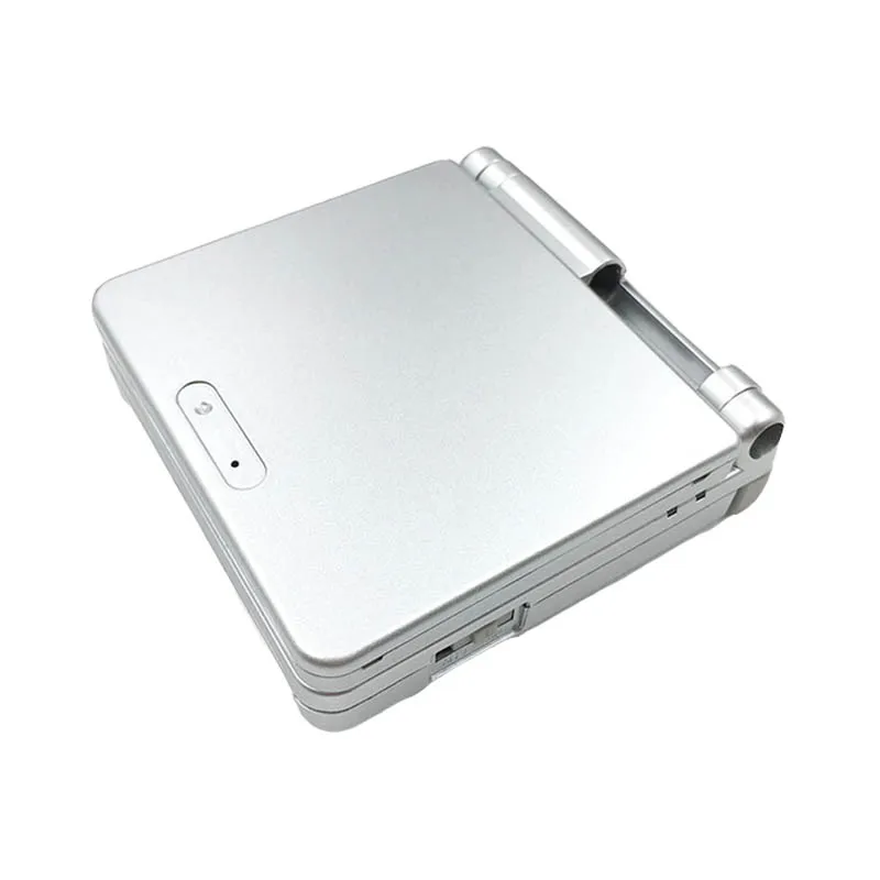Silver Полный Корпус Замена корпуса для детской консоли kingd GBA SP чехол с кнопками для Gameboy Advance корпус SP - Цвет: Silver