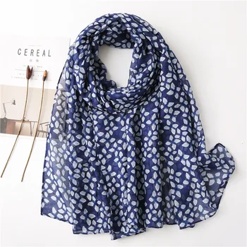 

2020 New Fashion Women Scarf Foulard Brand Poncho Sjaal Cotton Hijabs Scarves For Ladies Shawls And Wraps Pashmina Stoles