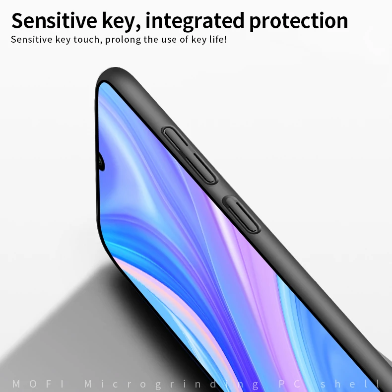MOFi чехол для телефона для huawei Enjoy 10s Пластиковый Матовый Жесткий чехол для huawei Enjoy10s оболочка ПК Тонкий чехол