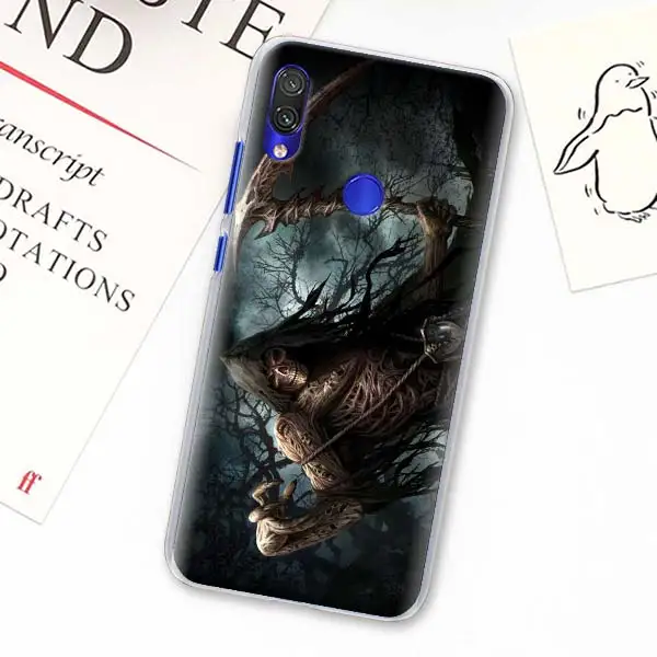 Чехол для телефона Grim Reaper Skull Skeleton для Redmi 7 7A 8A K20 Pro 6 6A 5 Plus Redmi Note 5 6 7 8 Pro 8T S2 GO - Цвет: H04