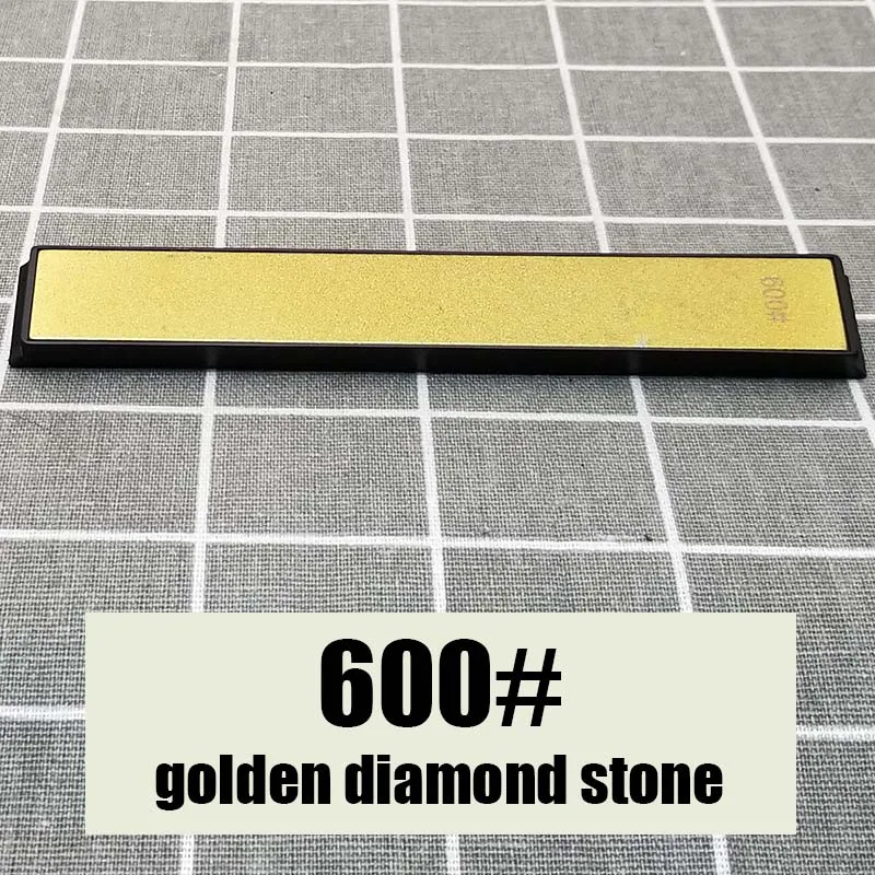 diamond sharpening 120 3000 8000 10000 grit golden stone fine grinding polishing knife sharpener - Цвет: diamond 600 grit