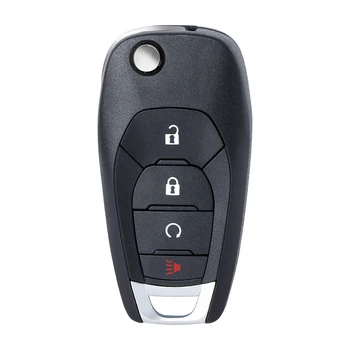 Keyforkess 433MHz ID46 Chip FCC ID: LXP-T003 LXP-T004 telecomando portachiavi 2 / 3 pulsante per Chevrolet Cruze Trailblazer Trax Spark Sonic - KEYECU 433MHz ID46 Chip FCC ID LXP T003 LXP T004 telecomando portachiavi 2 3 pulsante