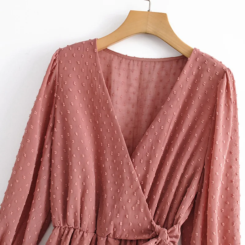 Осенний женский комбинезон, Повседневный, Одноцветный, с v-образным ...