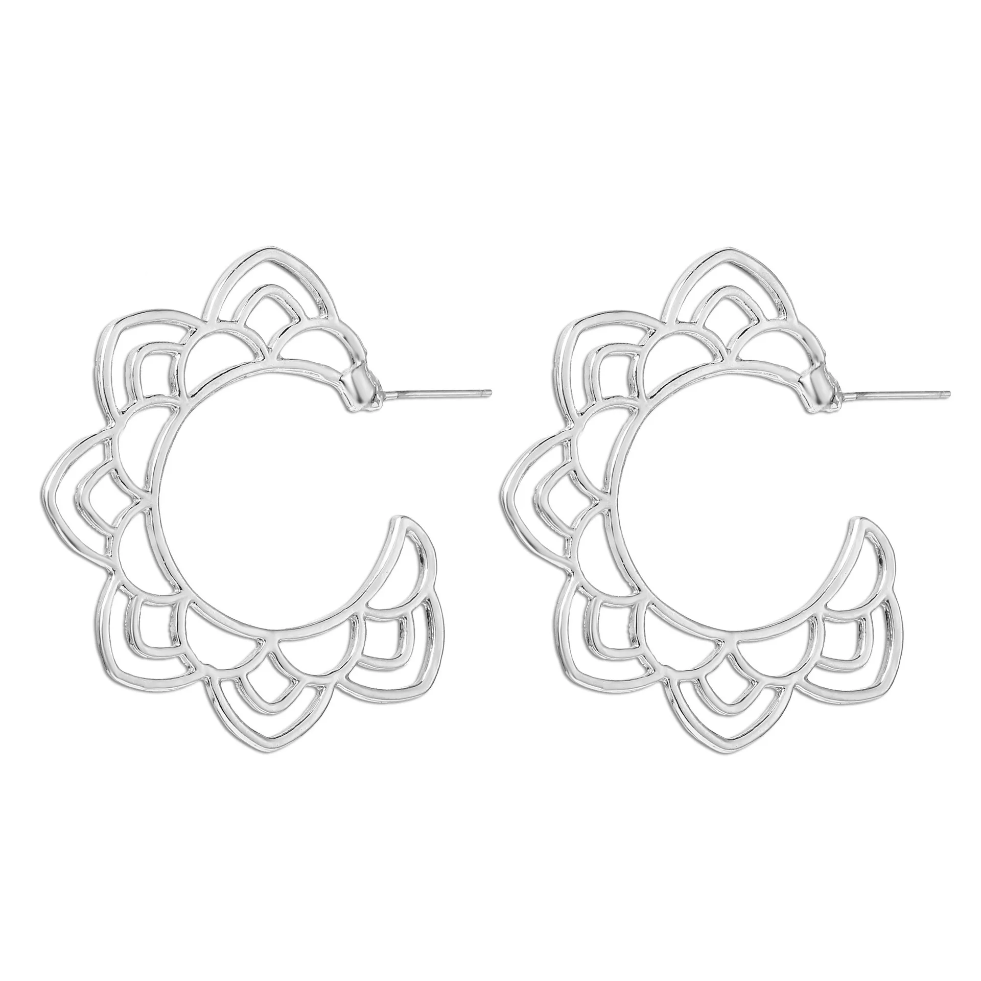 Новые серьги-кольца в стиле бохо, женские серьги с искусственным жемчугом, круглые большие серьги, корейские ювелирные изделия, Золотые и белые серьги Brincos - Окраска металла: B04-01-08
