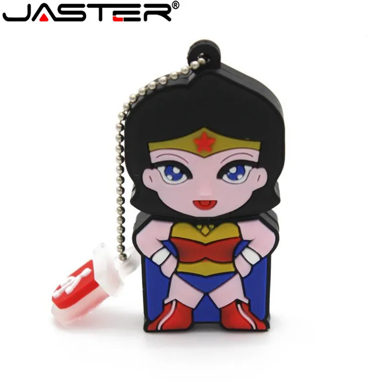 JASTER double face Super hero spider man pendrive cartoon Venom spiderman pen drive 8gb 16gb 32gb usb flash drive memory stick