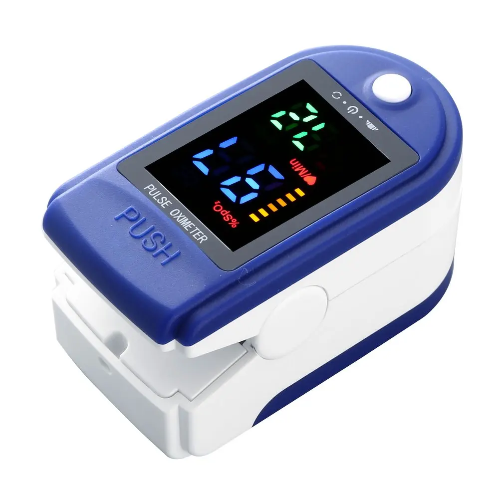 Medical Digital Fingertip Pulse Oximeter Blood Oxygen Rate Health Diagnostic Saturation Meter Finger SPO2 PR Monitor oximetro | Красота и