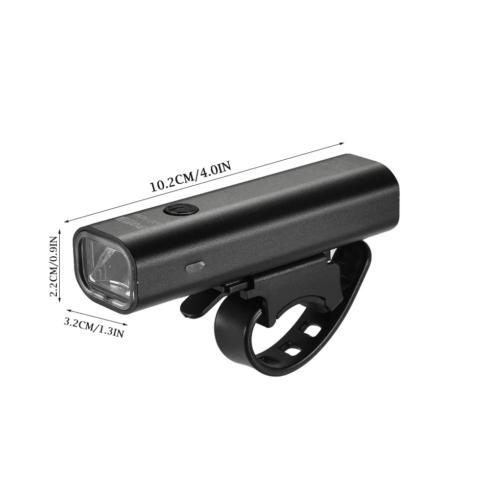 

400 LM 3 Modes Usb Rechargeable Bike Light Front Handlebar Cycling Light Battery Flashlight Torch Headlight Bicycle Accessories