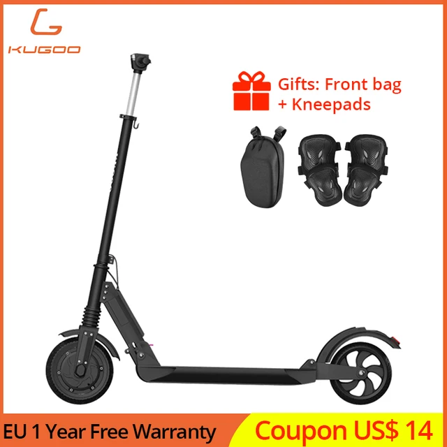 US $272.34 EU stock No tax KUGOO S1 350W Electric Scooter Adult Folding Speed Electric Scooter 3 Speed Modes 3