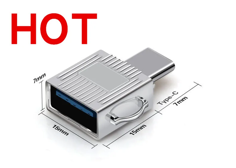 

Suitcase metal OTG adapter type-C to USB mobile phone OTG adapter USB to interface