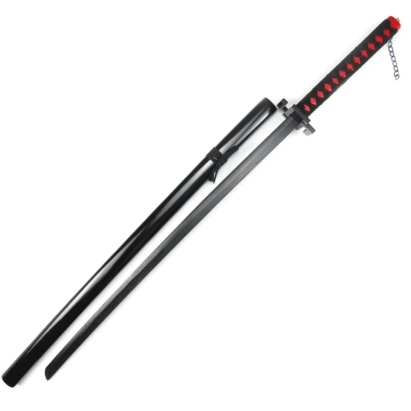 Высококачественный отбеливатель Kurosaki Ichigo Zanpakutou Katana реквизит самурайского меча