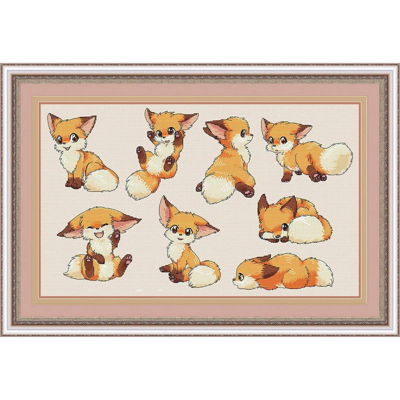 

ZZ1139 Homefun Cross Stitch Kit Package Greeting Needlework Counted Cross-Stitching Kits New Style Counted Cross stich Painting