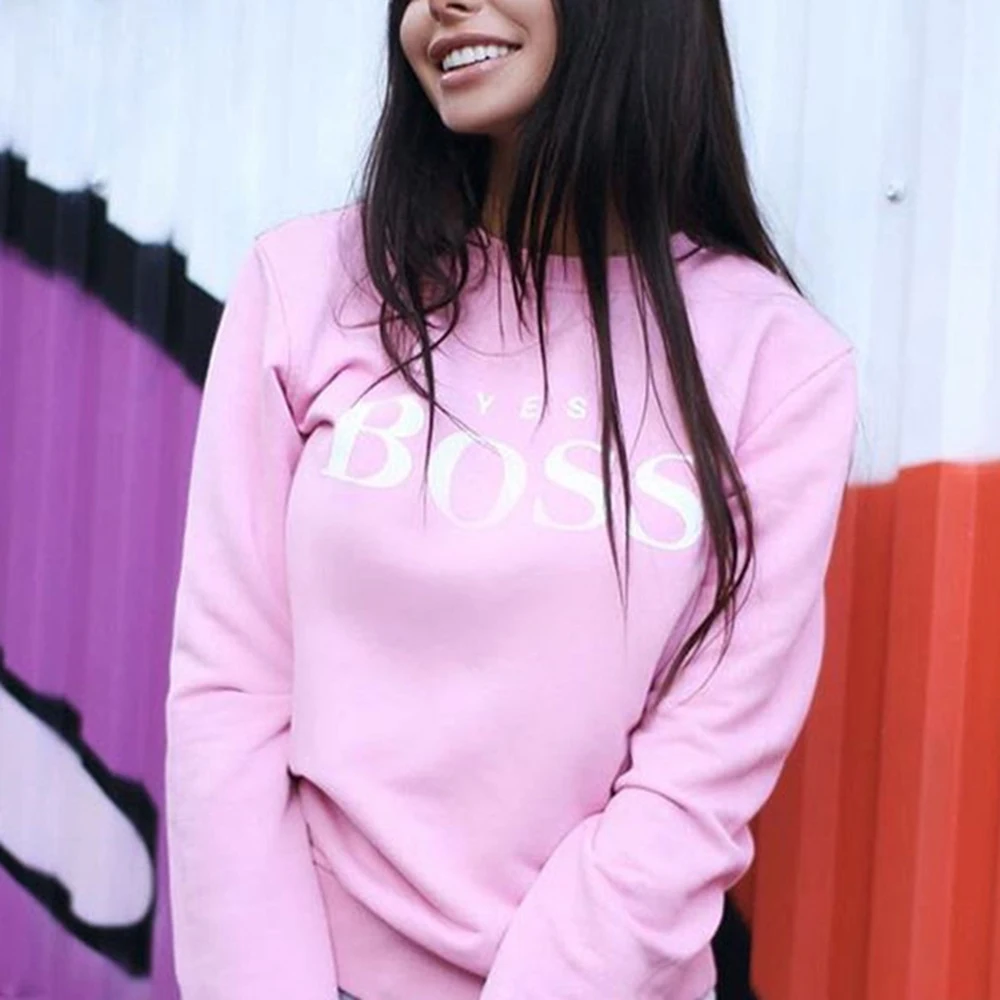 Женская толстовка, Женская толстовка с принтом, Женская толстовка с длинным рукавом, пуловер, джемпер, осень и зима, толстовка с круглым вырезом