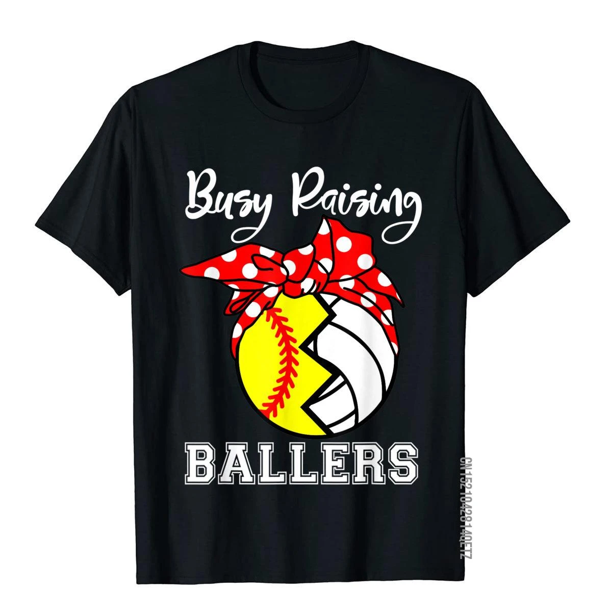 Busy Raising Ballers Funny Softball Volleyball Mom T Shirt Beach Cotton Men  Tops & Tees Printing New Design T Shirt| | - AliExpress