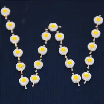 

20PCS Very Bright DIY 1W LED Diode 3000K Warm White Light Beads for Desk Table Night Lamps Chips Accessory