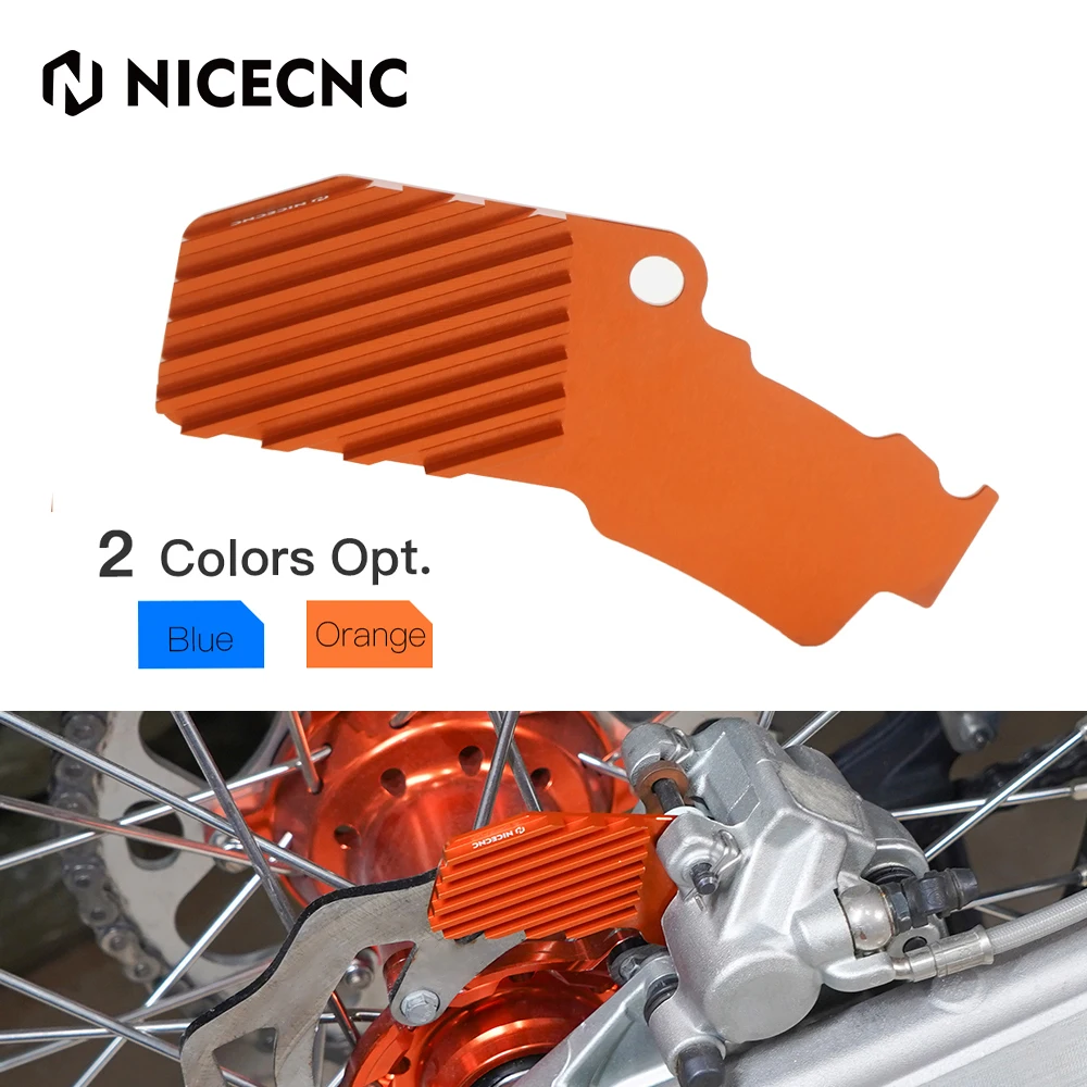 NICECNC-리어 브레이크 방열판 캘리퍼 쿨러 프로텍터, KTM 125-530 200 250 300 350 450 EXC EXCF XC XCF XCW SX SXF XCWF 08-23