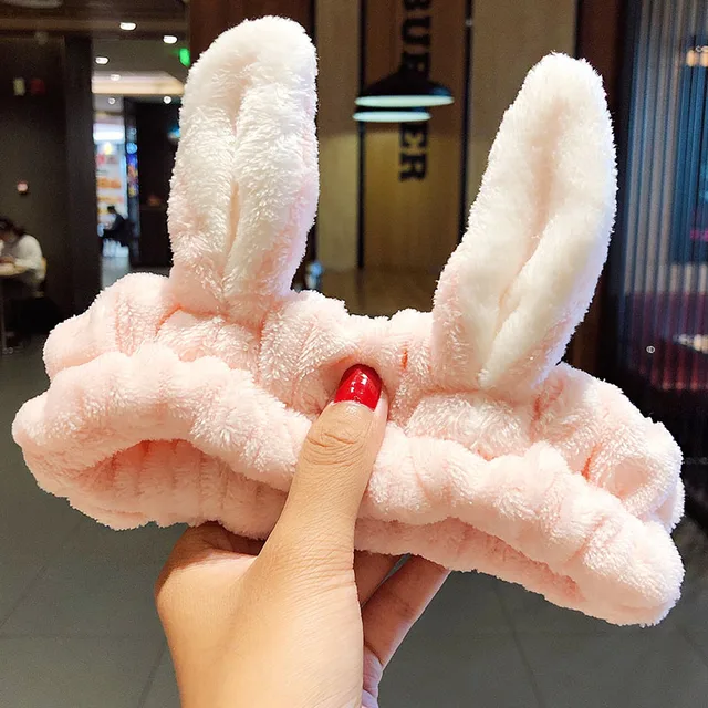 pink rabbit ears