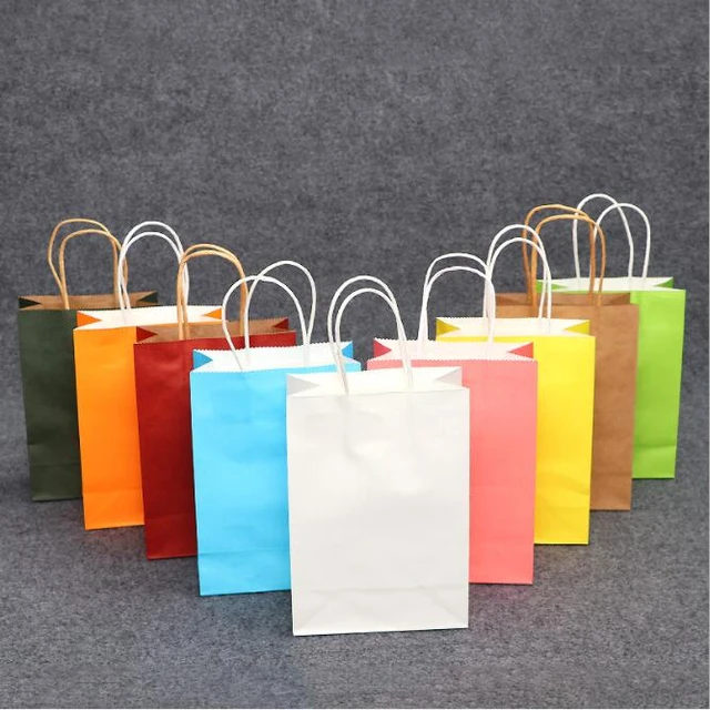 Buy Brown Kraft Paper Bags online - BioWare UAE