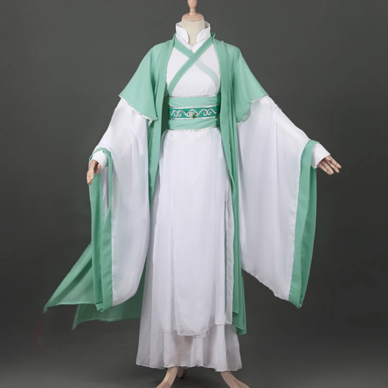 Новинка 2020 китайский древний аниме Hanfu Shen Yuan карнавальный костюм Qingqiu вечерние