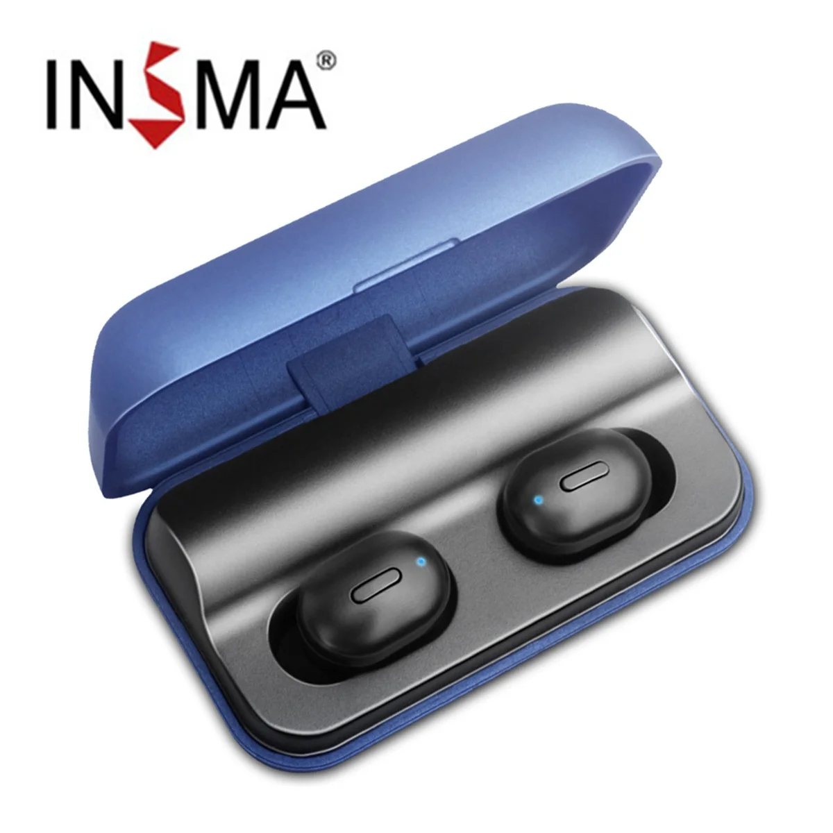TWS Mini bluetooth 5,0 наушники гарнитура 3D стерео беспроводные наушники спортивные громкой связи Наушники с микрофоном 2600mA зарядная коробка