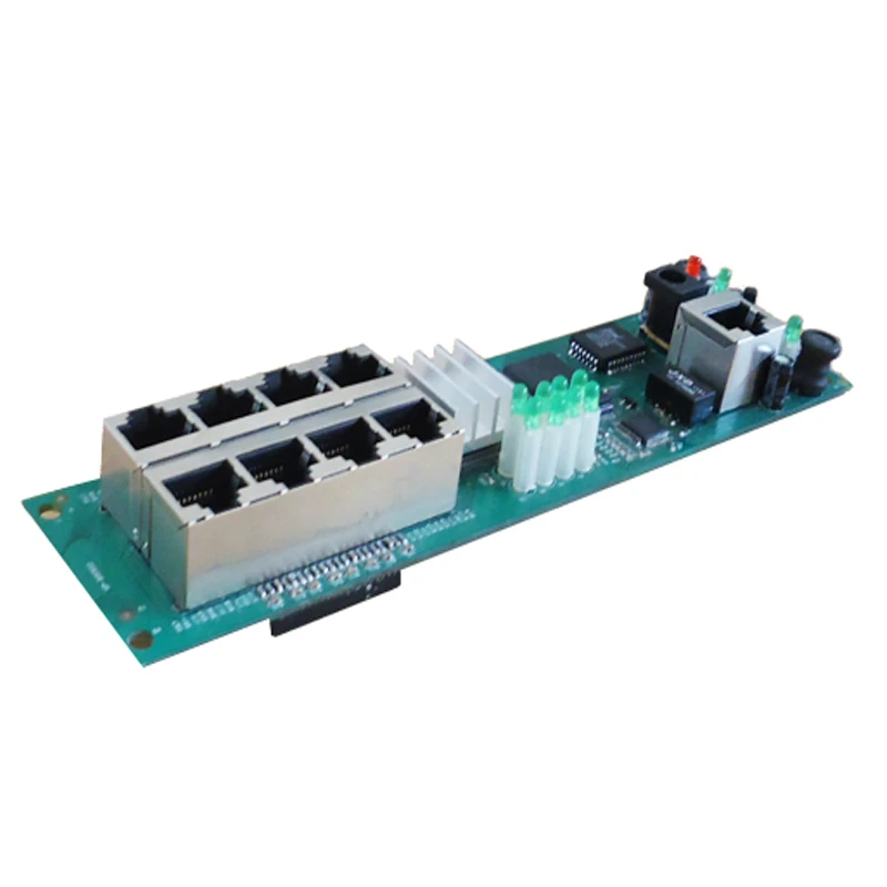 

OEM manufacturer direct sell cheap wired distribution box 8-port router modules OEM wired router module 192.168.0.1