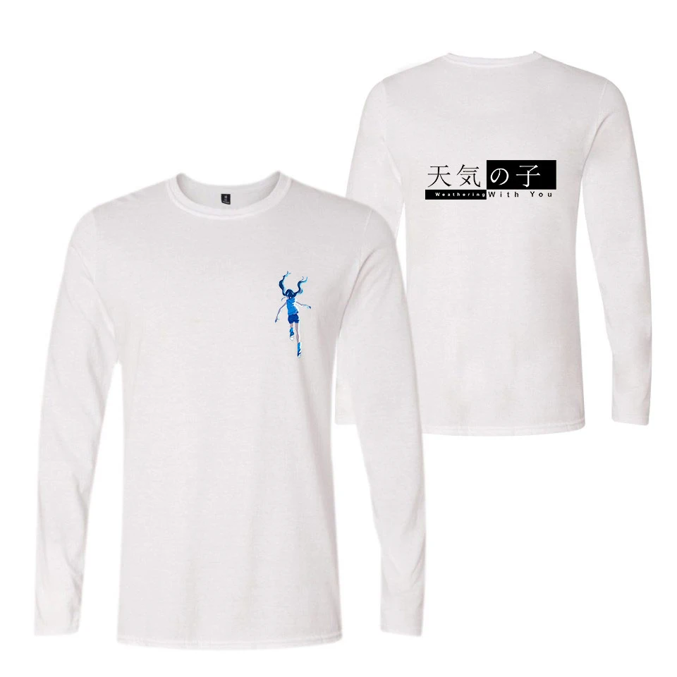 Mens Long Sleeve Son of the weather T Shirts Harajuku Streetwear 2019 Summer Hip Hop Tshirt Fashion Tops Tees T-Shirts Cotton