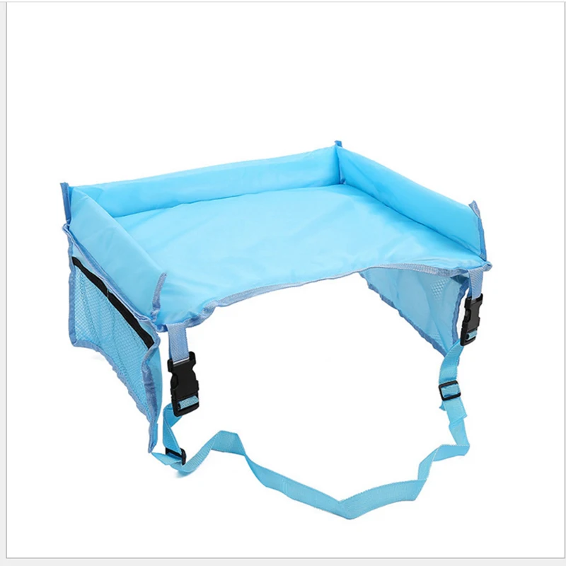 Waterproof table Car Seat Tray Storage Kids Toys Infant Stroller Holder for Children dining and drink  In-car Travel Trays