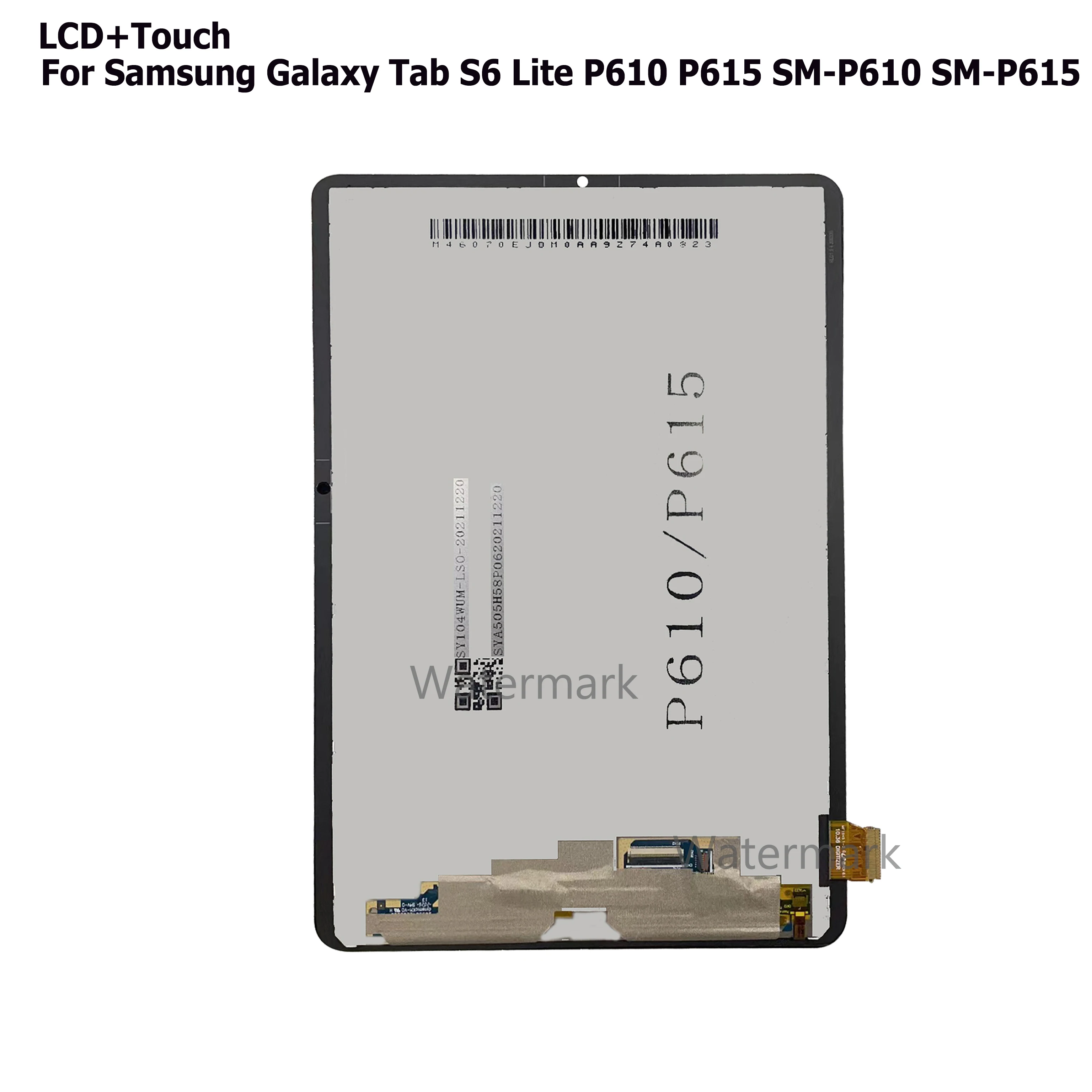 Generic LCD Screen And Digitizer Fullembly For Samsung Galaxy Tab S6 Lite  SM-P610/P615