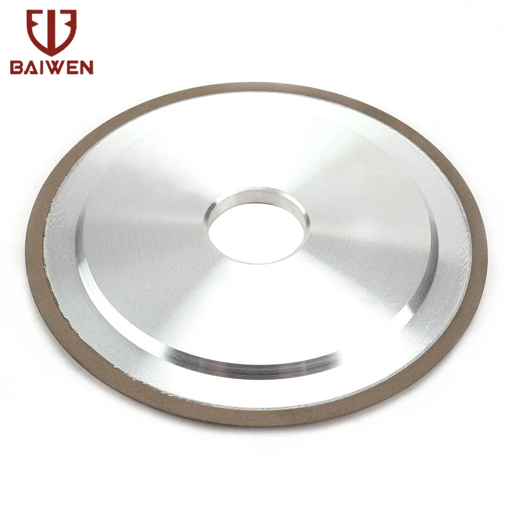 100/125/150/200mm Diamond Grinding Wheel enhanced Resin Bond Grinder for Tungsten Steel Milling Cutter Sharpener Tool 240Grit