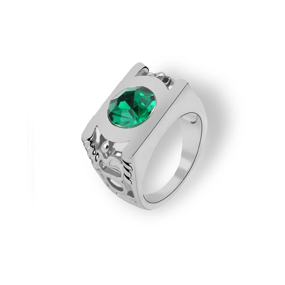 US Size 7 2pcs Sparkling Natural Gemstone Ring Set Copper-Plated Silver Micro-Embellished Emerald Ring for Women Girls