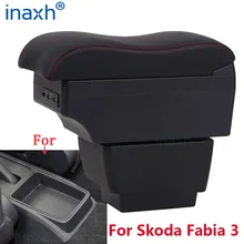 Accoudoir de voiture pour Skoda Fabia 3, boîte de rangement de pièces de rénovation, accessoires de voiture 2015 – 2020