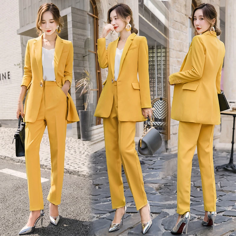 elegant formal pant suits