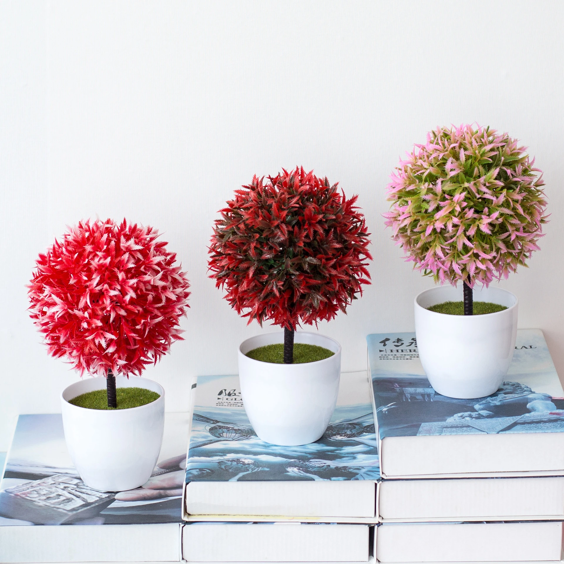 Mini Artificial Plants Bonsai Small Simulated Tree Pot Plants Fake