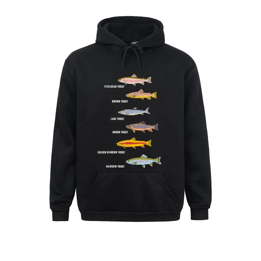 Funny Types of Trout Fish Species Fishing Angling T-Shirt__70 2021 Popular Long Sleeve Hip hop Sweatshirts  Men's Hoodies Clothes Summer Autumn Funny Types of Trout Fish Species Fishing Angling T-Shirt__70black