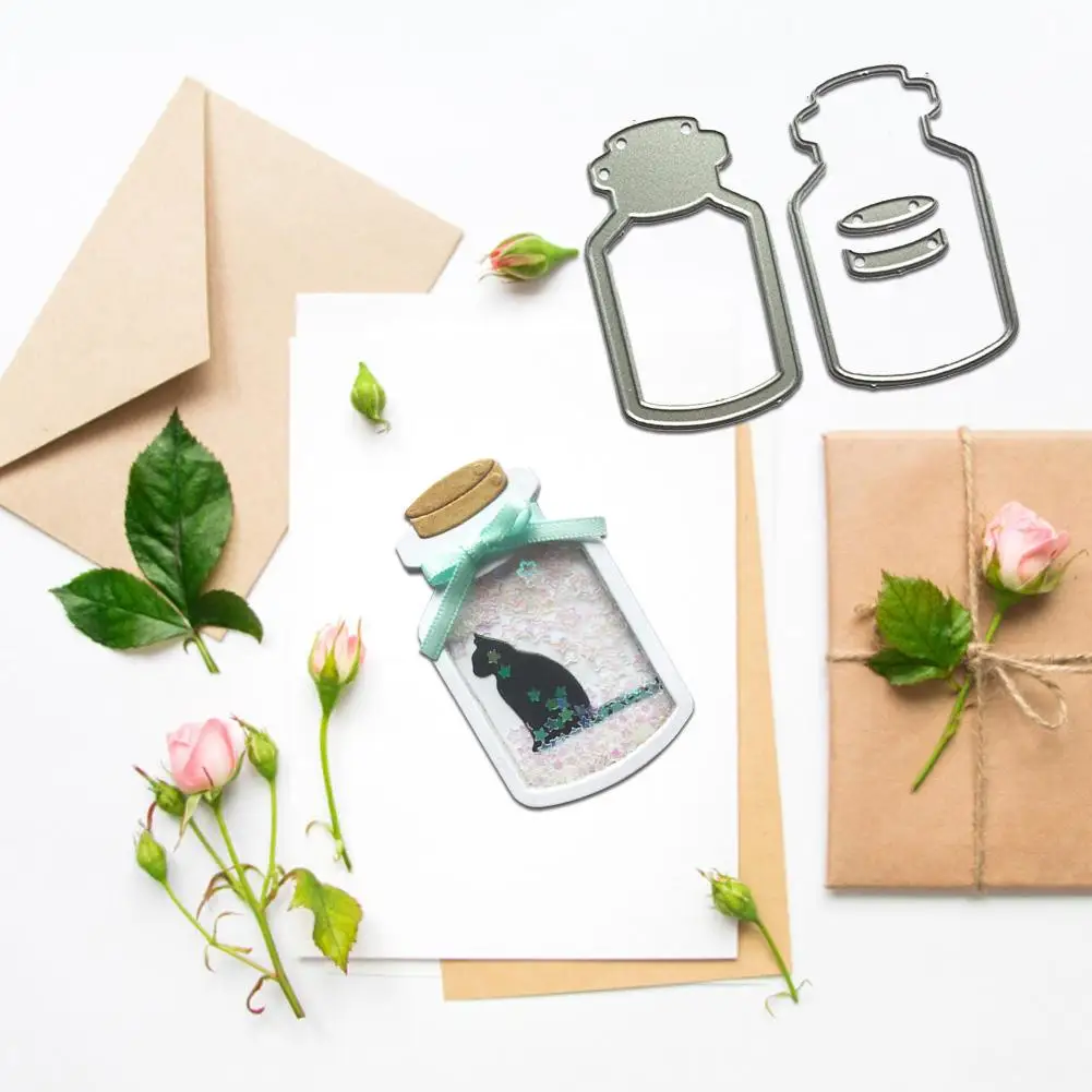 Mini Shake Card Drift Bottle Embossing из углеродистой стали|Вырубные штампы| |