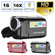 2,0 дюймов TFT lcd HD 720P 4X цифровой зум видеокамера DV камера p45 4x цифровой зум камера с микрофоном