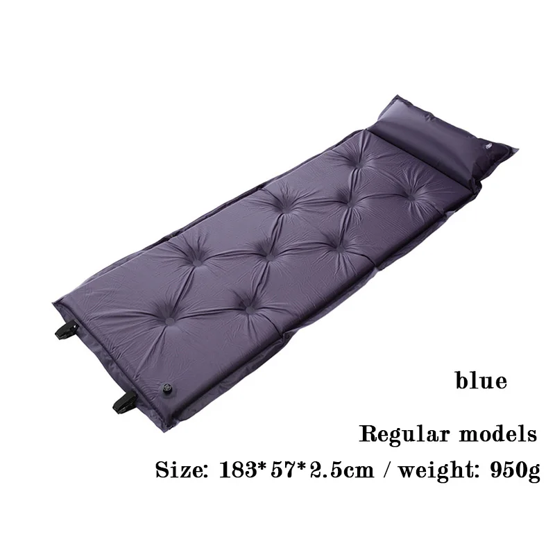 Уличная Толстая 5 см Автоматическая надувная подушка коврик для палатки для кемпинга коврики пляжные одиночные двойные можно сплести надувная кровать