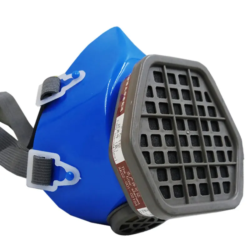 

Reusable Gas Respirator Dust Mask P-A-1 Filtering Box Organic Vapor Particulate For Painting Spraying Polishing Work Safety
