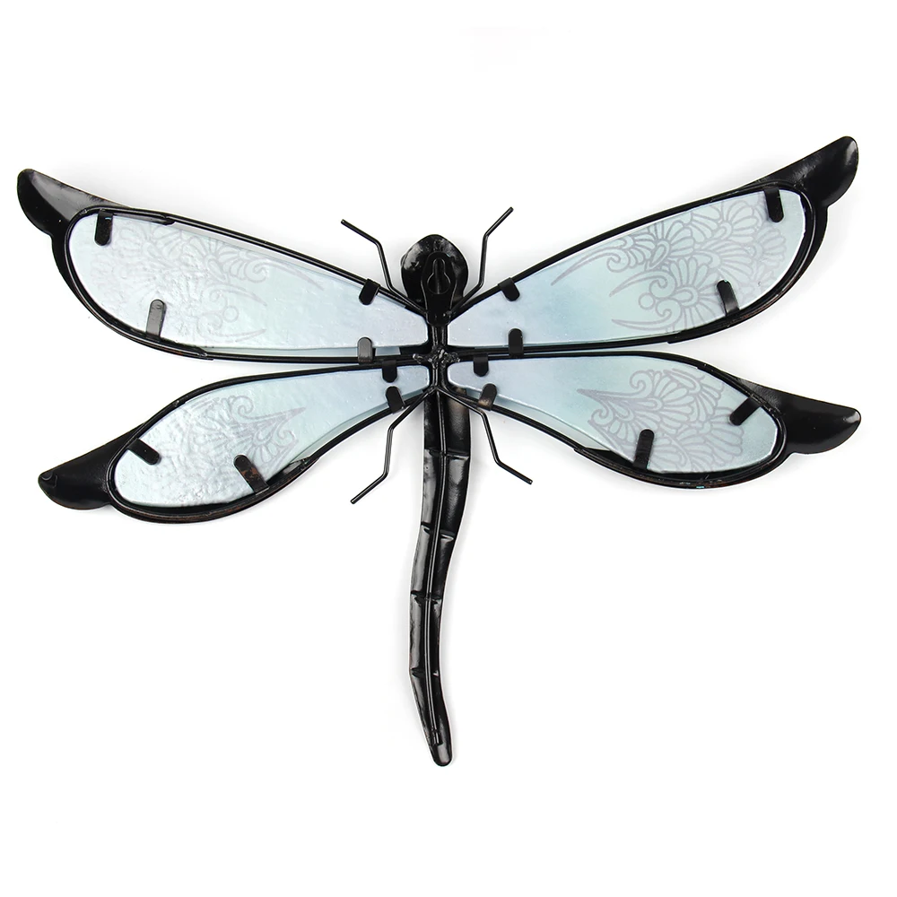 Metal Dragonfly Wall Artwork for Garden Decoration Miniaturas Animal Outdoor Statues and Sculptures for Yard Decoration 4 Metal Dragonfly Wall Artwork for Garden Decoration Miniaturas Animal Outdoor Statues and Sculptures for Yard Decoration 4