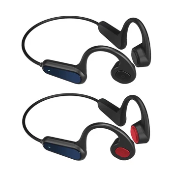 

Bone Conduction Headphone Wireless Bluetooth 5.0 Earphone Stereo Waterproof Sweatproof Music Headset for Running Cycling