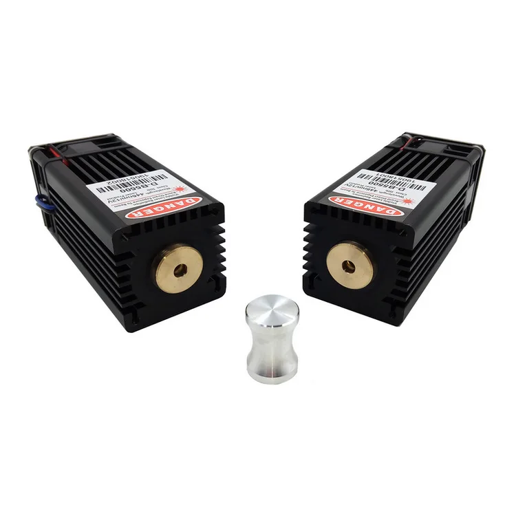 

5.5W Fixed Focus Laser Head Blue Laser Module PWM Control High-Power Laser-Carving Stainless Steel