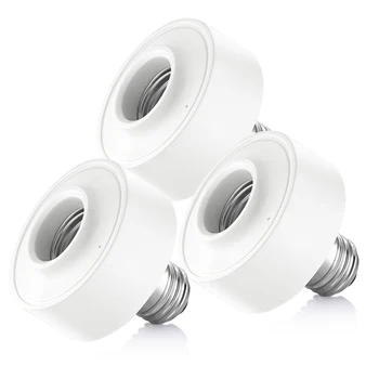 

AC100-250V WiFi Wireless Voice Control Smart E27 Light Bulb Adapter Lamp Holder Work With Alexa Google Home For Smart Home