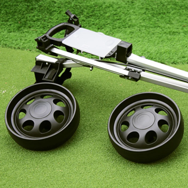JayCreer-Portable Folding Golf Pull Cart, 2 Wheels