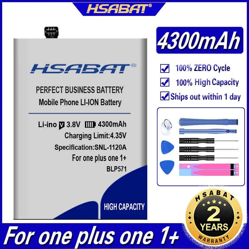 Аккумулятор HSABAT BLP633 BLP637 BLP571 BLP597 BLP613 BLP607 BLP657 BLP685 для Oneplus 1 + one Plus 2 3 5 6 6T X 3T