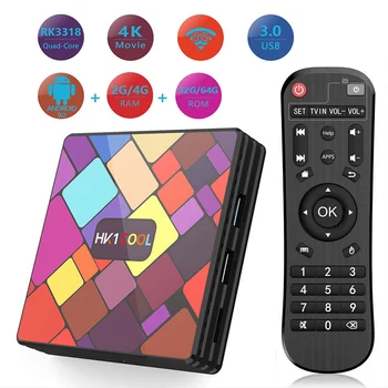 

HK1 Cool Android 9.0 TV Box 4GB 128GB USB3.0 bluetooth 4.0 1080P 5G WIFI 4K Set Top Box Support Smart IPTV Netflix YouTube Googl