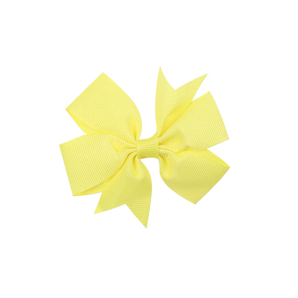 20PC Hair Clips Girls Candy Color Bow Hair Buckle Bowknot Hairpin Headdress